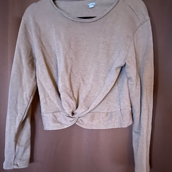 aerie Sweaters - AERIE Brown crop top